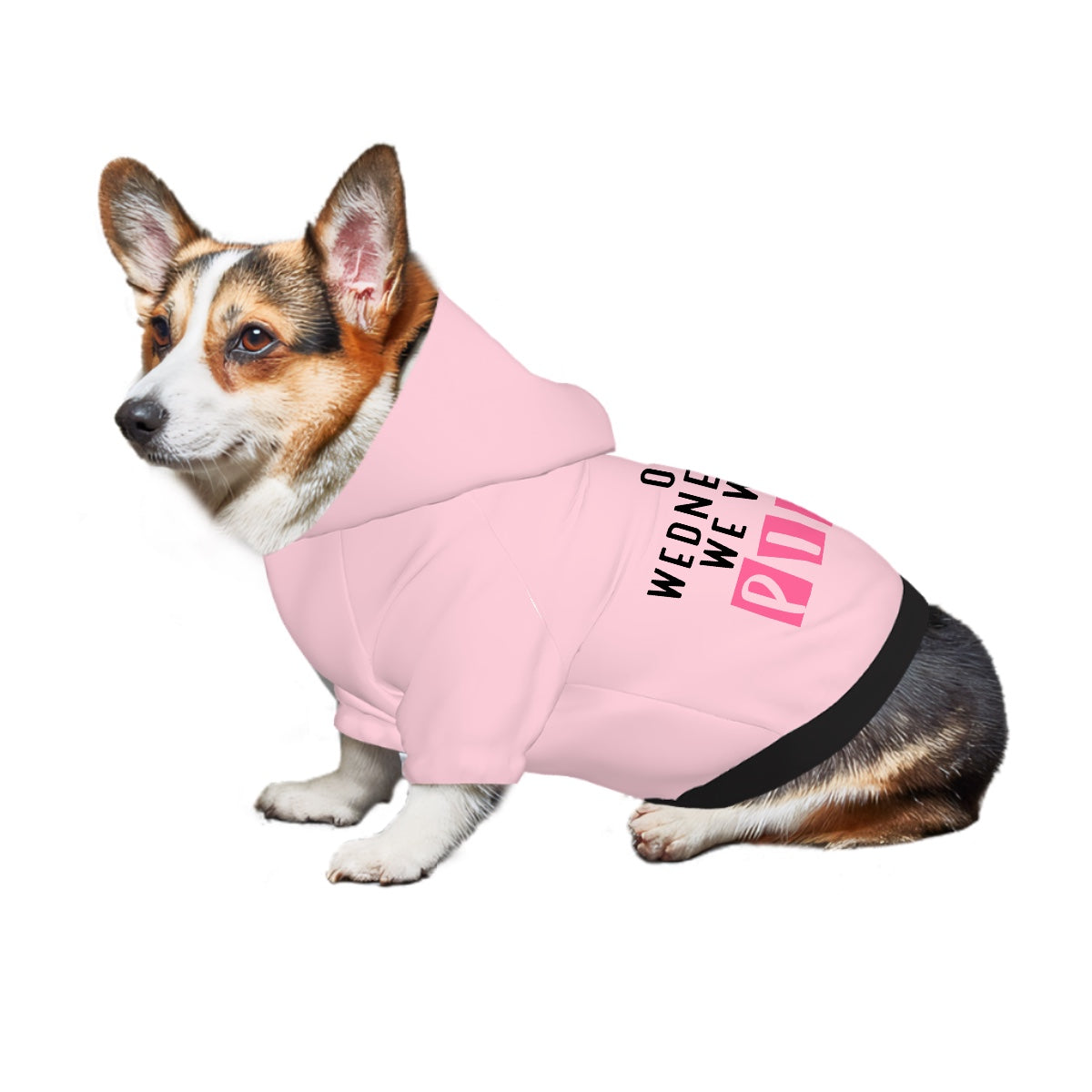 On Wednesday's we wear PINK Small Pet Hoodie