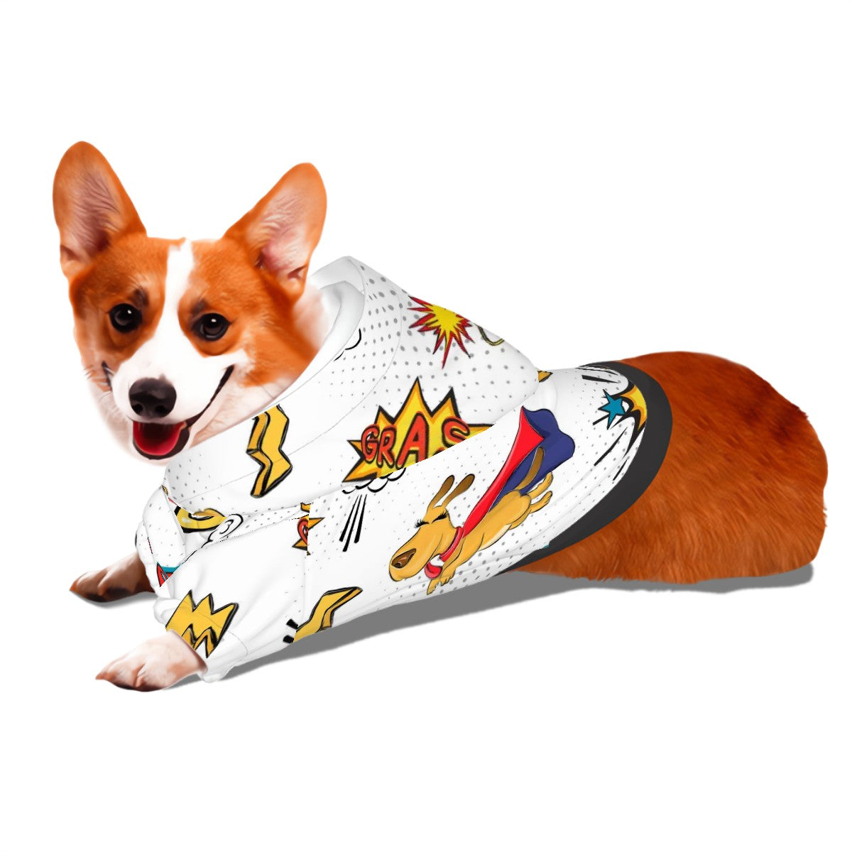 Pet Hoodie- Super Dog