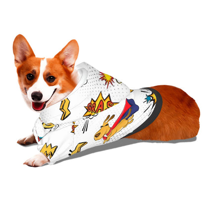 Pet Hoodie- Super Dog