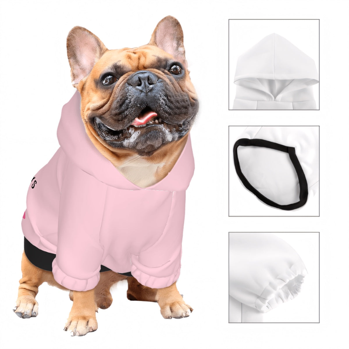 On Wednesday's we wear PINK Small Pet Hoodie