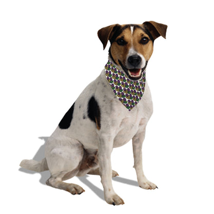 Reversible Pet Bandana with collar