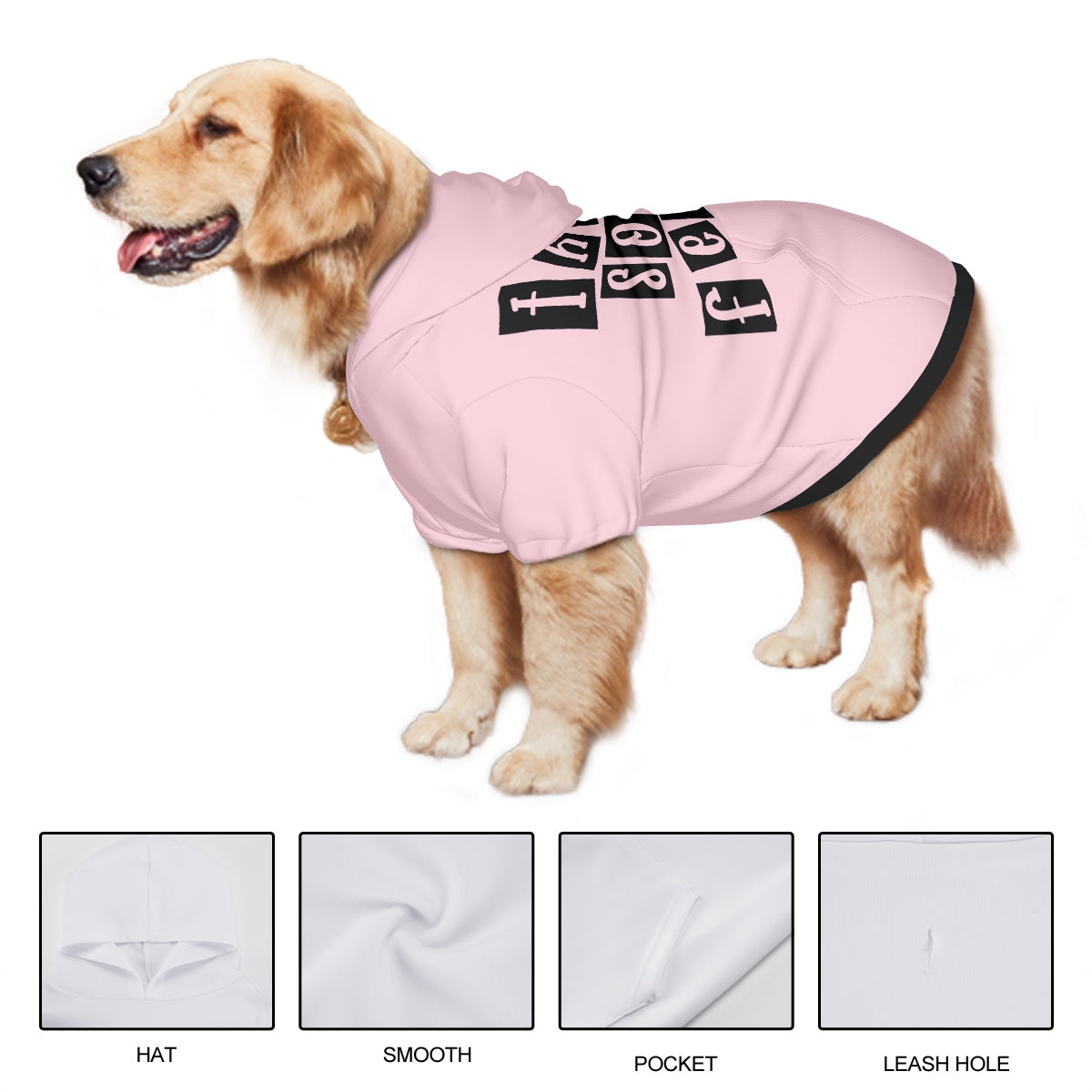 That's so Fetch-Large Pet Hoodie