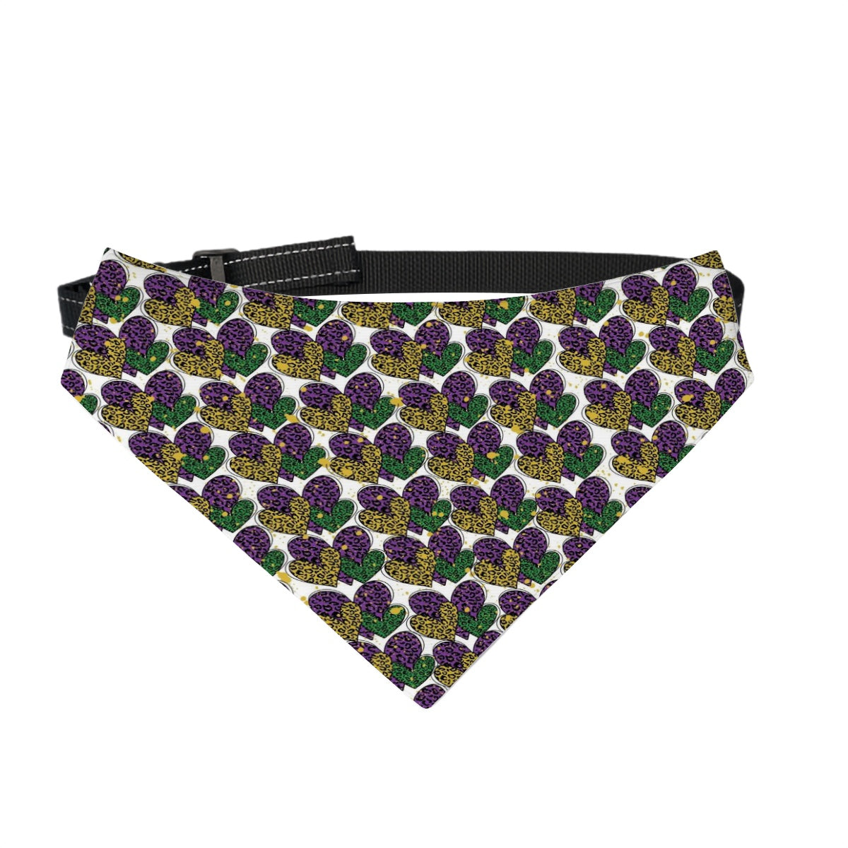 Reversible Pet Bandana with collar