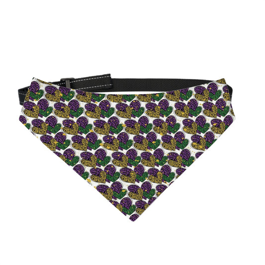 Reversible Pet Bandana with collar