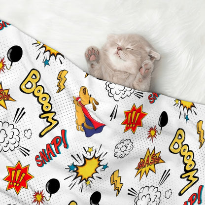 Pet Blanket Super Dog