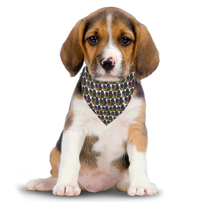 Reversible Pet Bandana with collar