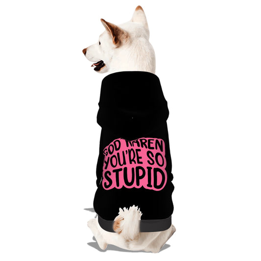 OMG Karen Small Pet Hoodie (Black)