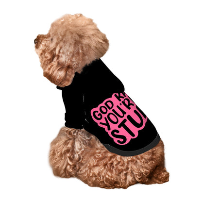 OMG Karen Small Pet Hoodie (Black)