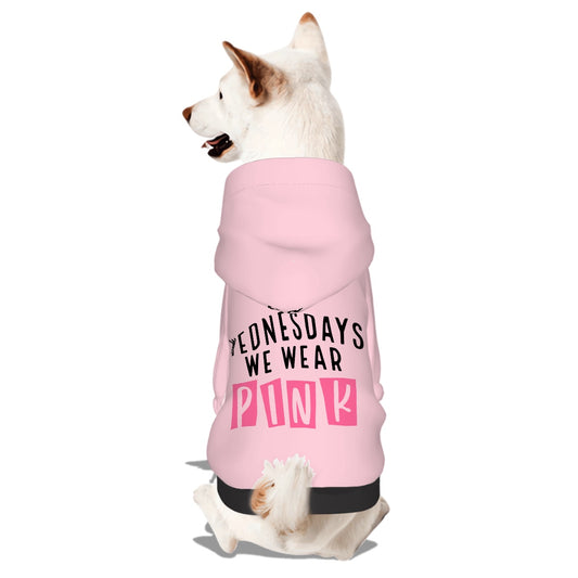 On Wednesday's we wear PINK Small Pet Hoodie