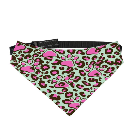 Reversible Pet Bandana with collar